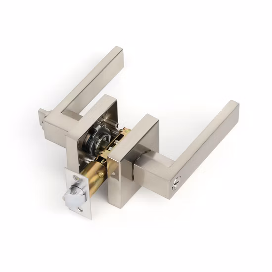 Furniture Europeanzinc American Style or Black Door Handle Lock Hardware Stainless Steel En1906: 2012 Passage Door Lever Handle Sample Customization